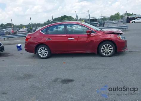 2018 Nissan Sentra Sv from USA, damaged, VIN 3N1AB7AP7JY295689